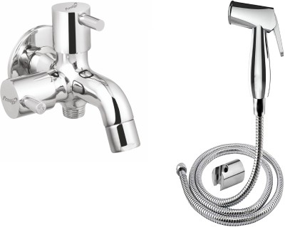 Prestige Dove Bib Cock 2 Way With Dolphine HF Faucet Set