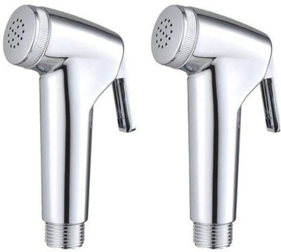 COSWARE Conty Chrome Finish Health Faucet Head Only (Pack of 2) Faucet Set