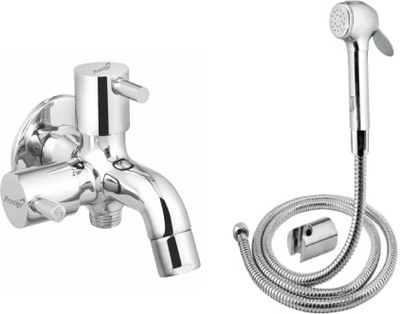 Prestige Dove Bib Cock 2 Way With Flora HF Faucet Set