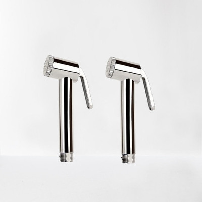 COSSIMO Aqua Chrome Finish Health Faucet Head Only (Pack of 2) Faucet Set