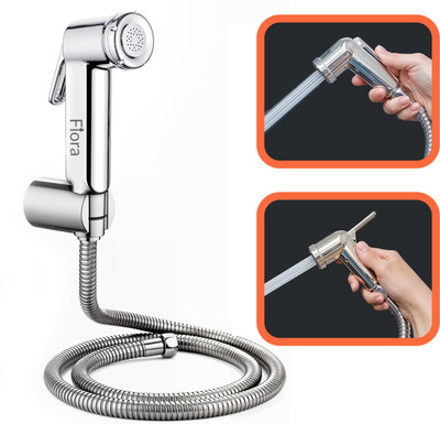 fiora ABS MILANO Jet Spray Set with 1.0 Meter Hose Pipe & Wall Hook, Faucet Set