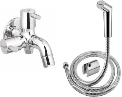 Prestige Dove Bib Cock 2 Way With ON OFF HF Faucet Set