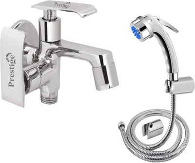 Prestige Qubix Bib Cock 2 Way With HND HF Faucet Set