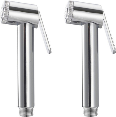 COSSIMO Sleek Chrome Finish Health Faucet Head Only (Pack of 2) Faucet Set