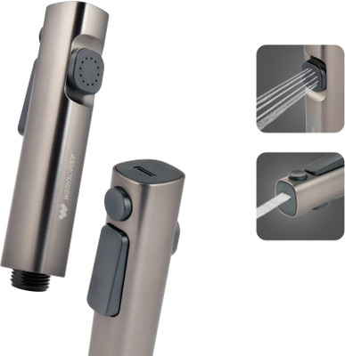 Water Science WaterScience Water Saving Health Faucet| Jet Spray for Toilet| Gun Metal Finish Faucet Set