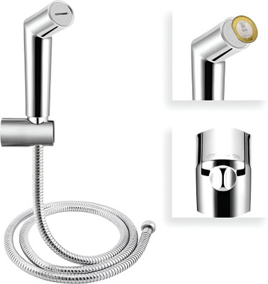 Spazio SmartBuy ABS Switch Health Faucet with SS-304 Grade 1.5 Meter Flexible Hose Pipe Faucet Set