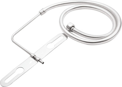 COSWARE Stainless Steel 1.0 meter Round Nozzle Bidet Jet Spray for Toilet (Set of 1) Faucet Set