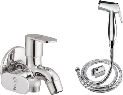 Prestige Ocean Bib Cock 2 Way With Dolphine HF Faucet Set