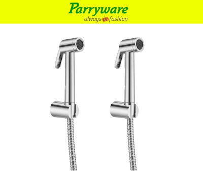 Parryware Primo ABS Health Faucet with Hook and 1.5 mtr. SS Hose Pipe set of 2 pic 074 Faucet Set