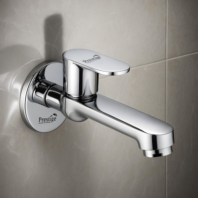 Prestige Brass Ocean Long Body Tap with Wall Flange Bib Tap Faucet(Wall Mount Installation Type)