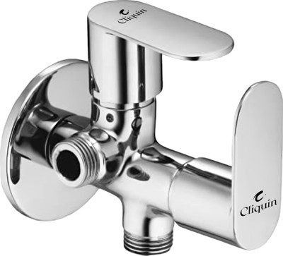 Cliquin 2IN1AV005 2-in-1 Brass Angle Valve with Lever Handle – Stylish and Durable (Opal) Angle Cock Faucet(Vessel Installation Type)