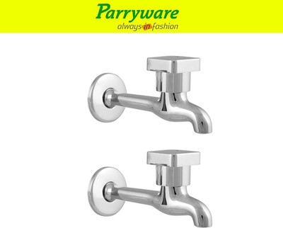 Parryware Ritz Bib Cock Tap long body set of 2 pic 326 Wall Mounted Bib Tap long body – Brass Bib Cock Faucet Bib Tap Faucet(Wall Mount Installation Type)
