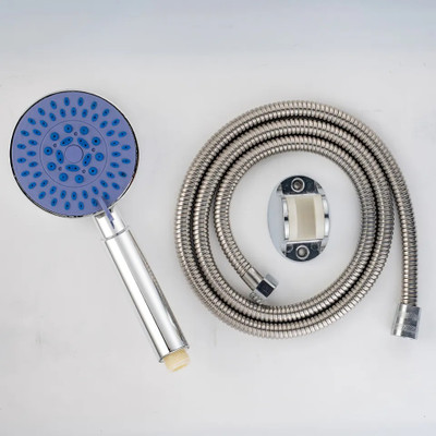 COSVIT BlueBerry (ABS) Telephonic Shower with 1.5 meter Flexible SS Tube and Wall Hook -Set of 1 Health  Faucet(Single Handle Installation Type)