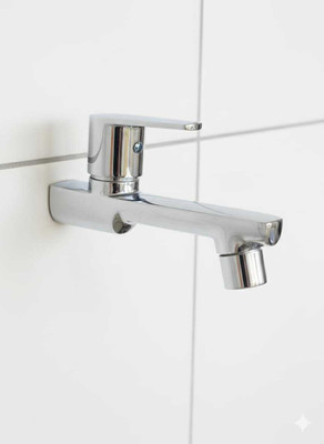 trovit by TROVIT LONGBODY-ALIVE BIB COCK TAP LONG BODY ALIVE BY TROVIT Bib Tap Faucet(Wall Mount Installation Type)