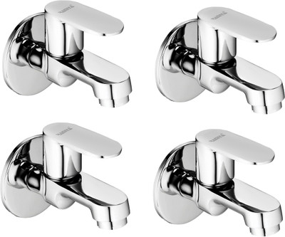 Ramya Ocean Brass Bib Tap Pack OF 4 For Bathroom and Kitchen BIb Cock Bib Tap Faucet(Wall Mount Installation Type)