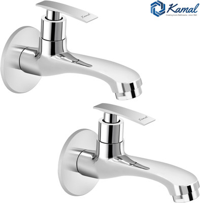 KAMAL Long Body Cock - Vista (Set of 2) Bib Tap Faucet(Wall Mount Installation Type)