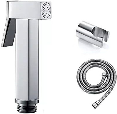 ZAP Trigger Sprayer ABS Health Faucet with 1.5Mtr Hose Pipe and Holder- Health  Faucet(Wall Mount Installation Type)