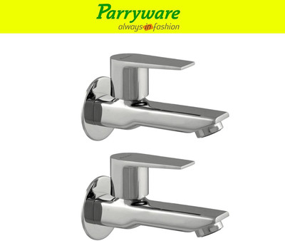 Parryware Praseo Bib Cock Tap long – Wall Mounted Brass set of 2 pic 366 Wall Mounted Bib Tap long body – Brass Bib Cock Faucet Bib Tap Faucet(Wall Mount Installation Type)