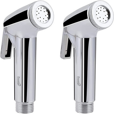Prestige SMALL CONTI (ABS) PVC Health Faucet Without Hose Pipe Set of -2 Bib Tap Faucet(Wall Mount Installation Type)