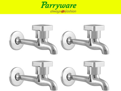 Parryware Ritz Bib Cock Tap long body set of 4 pic 370 Wall Mounted Bib Tap long body – Brass Bib Cock Faucet Bib Tap Faucet(Wall Mount Installation Type)
