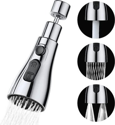 Roztocze 360 Degree Movable Faucet Infinity Dual Flow Kitchen Sink Faucet Health Faucet 360 Degree Movable Faucet Aerator Infinity (Infinity - 3 Flow) Pillar Tap Faucet(Built-in Installation Type)