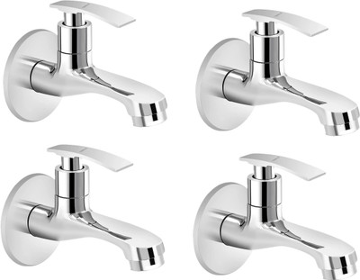 Ramya Passion Brass Bib Tap Pack OF 4 For Bathroom and Kitchen Bib Cock Bib Tap Faucet(Wall Mount Installation Type)