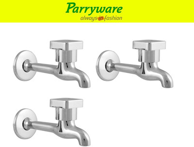 Parryware Ritz Bib Cock Tap long body set of 3 pic 271 Wall Mounted Bib Tap long body – Brass Bib Cock Faucet Bib Tap Faucet(Wall Mount Installation Type)