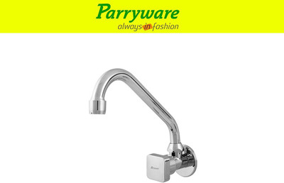 Parryware Ritz Wall Mounted Sink Cock with Swivel Spout set of 1 pic 149 Sink Tap Faucet(Wall Mount Installation Type)