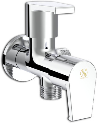 R. N. RNCHA24G15 2 In 1 Angle Cock With Flange | Durable & Rust-Resistant | Premium Faucets Angle Valve Faucet(Wall Mount Installation Type)