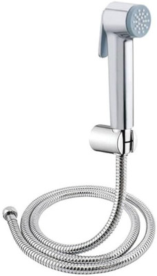 Exootica ABS Material Health Faucet Gun Set - Opal, Chrome Finish | Easy Grip Design Jet Spray Faucet(Wall Mount Installation Type)
