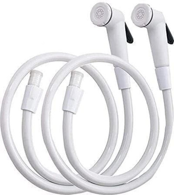 ARISSION PVC CONTI Hand held Shattaf Toilet Spray Jet Spray PACK OF 2 Tap Extender for Kitchen Sink, Flexible Faucet with Tap Extension Health  Faucet(Wall Mount Installation Type)