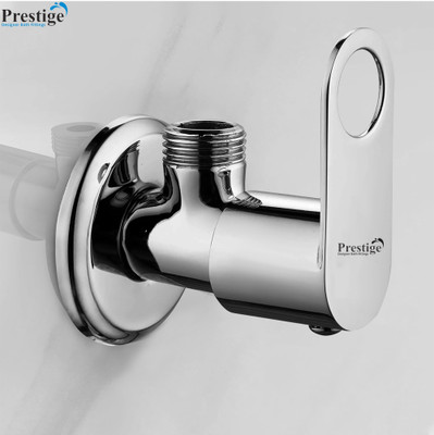 Prestige Premium quality stainless steel Prime Angle Valve Tap Chrome Plated Angle Cock Faucet(Wall Mount Installation Type)