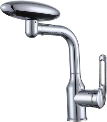 Gyanadh by NA Bathroom Sink Faucet Modern 360°Rotatable Kitchen Faucet Multifunctional Basin Faucet with 4 Water Outlet Modes Single Hole Kitchen Mixer Faucet(Vessel Installation Type)