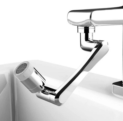 COSWARE 1080° Swivel Faucet Aerator Rotatable Multi-Functional Extension for Kitchen Faucet Function Diverter(Push On)