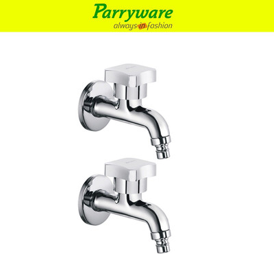 Parryware Jade brass bib tap with nozzle set of 2 pic 112 Jade Nozzle bib tap Nozzle Cock Faucet(Wall Mount Installation Type)