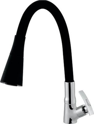 Prestige Soft Swan Neck Flex Dual Black Spout Faucet(Deck Mount Installation Type)