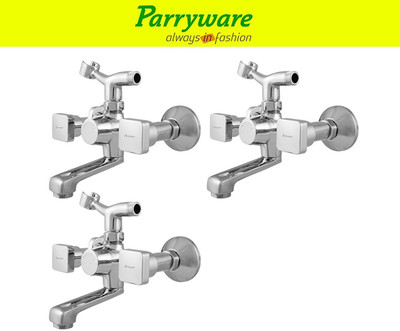 Parryware Ritz Wall Mixer with Crutch For hand Shower Provision set of 3 pic 159 Wall Mixer Faucet(Wall Mount Installation Type)