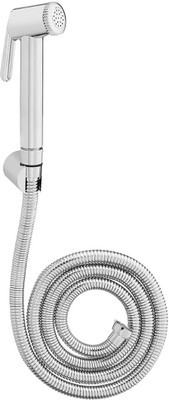 COSSIMO ABS Health Faucet with SS-304 1.5 Meter Hose Pipe and Wall Hook- Set of 1 Health  Faucet(Centerset Installation Type)