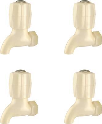 Prayag Grand 15mm Bib Cock Standard Tap with Flange (Pack of 4) Grand 15mm Bib Cock Standard Tap with Flange (Pack of 4) Bib Tap Faucet