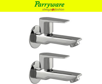 Parryware Praseo Bib Cock Tap long – Wall Mounted Brass set of 2 pic 094 Wall Mounted Bib Tap long body – Brass Bib Cock Faucet Bib Tap Faucet(Wall Mount Installation Type)