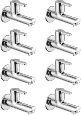 Mysis OE-08LB-Set-8 Mysis Orange Brass Long Body With Wall Flange (Disc Fitting | Quarter Turn | Form Flow) (Pack of 8) Nozzle Cock Faucet(Wall Mount Installation Type)