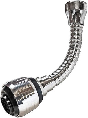 Purple Dust by Faucet RJ-40509 Turbo Flex 360 Flexible Faucet Sprayer Water Extender Nozzle Cock Faucet(Single Handle Installation Type)