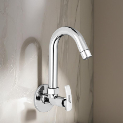 Prestige Passion Chrome Plated Wash Basin Sink Cock Basin Mixer Faucet(Wall Mount Installation Type)