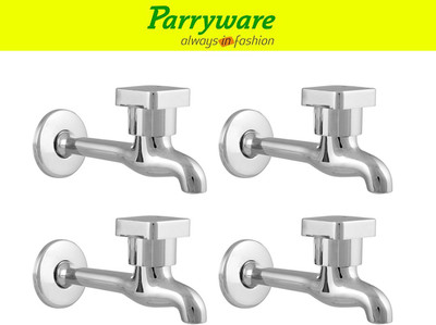 Parryware Ritz Bib Cock Tap long body set of 4 pic 277 Wall Mounted Bib Tap long body – Brass Bib Cock Faucet Bib Tap Faucet(Wall Mount Installation Type)