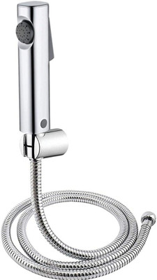 COSSIMO Xcent ABS Health Faucet with SS-304 1.0 Meter Hose Pipe and Wall Hook- Set of 1 Health  Faucet(Centerset Installation Type)