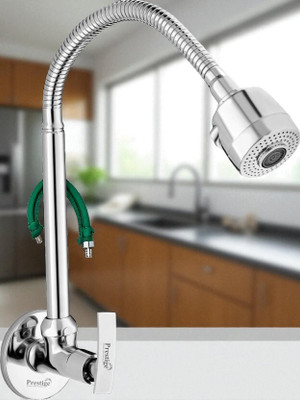 COSSIMO Elite Brass-9 Royal Flow Brass Bathroom & Kitchen Faucet Pillar Tap Faucet(Wall Mount Installation Type)