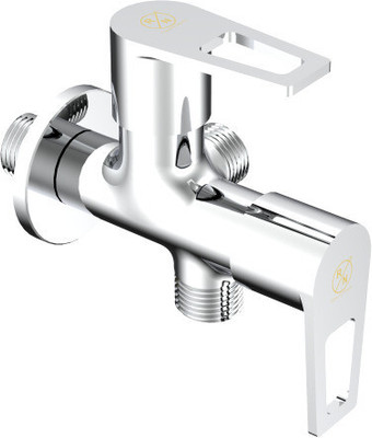 R. N. RNASP24G15 2 In 1 Angle Cock With Flange | Durable & Rust-Resistant | Premium Faucets Angle Valve Faucet(Wall Mount Installation Type)