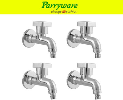 Parryware Ritz Nozzel Bib Cock Tap – Wall Mounted set of 4 pic 306 Wall Mounted Nozzle Bib Tap – Brass Bib Cock Faucet Bib Tap Faucet(Wall Mount Installation Type)