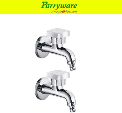 Parryware Jade brass bib tap with nozzle set of 2 pic 113 Jade Nozzle bib tap Nozzle Cock Faucet(Wall Mount Installation Type)