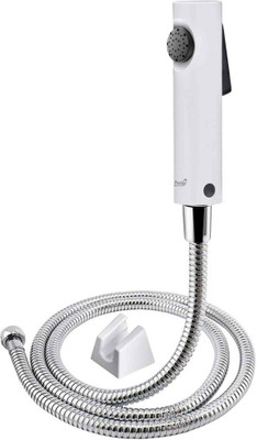 Prestige Snowbell ABS Health Faucet with SS-304 Grade 1.5mtr Flexible Hose Pipe and Hook Health  Faucet(Wall Mount Installation Type)